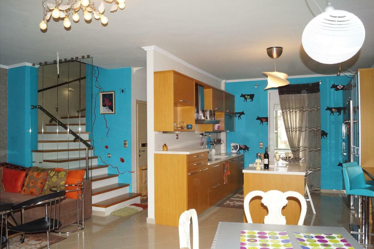 Villa Infinite Blue, Horizon, Elegance, Hospitality Epanomi Exterior foto